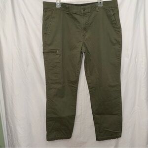 Weatherproof Men's Olive Green Pants, 38x30